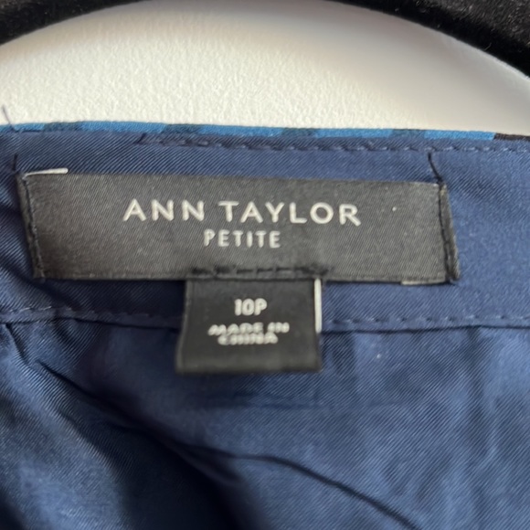 Pleated Ann Taylor skirt, size 10P - Picture 2 of 3